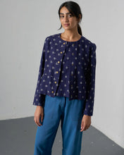 Load image into Gallery viewer, Bibico June Utility jacket Ikat Navy - CW CW