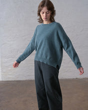 Load image into Gallery viewer, Bibico Laylamerino wool loose fit jumper Caspian