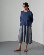 Load image into Gallery viewer, Bibico Lisa cotton knit jumper Navy - CW CW