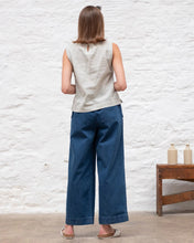 Load image into Gallery viewer, Bibico Orla wide leg trouser Denim