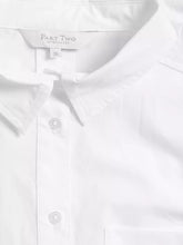 Load image into Gallery viewer, Part Two Lulas modern classic poplin shirt Bright White