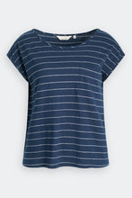 Load image into Gallery viewer, Seasalt Causeway striped top in Navy/Ivory - CW CW