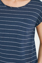 Load image into Gallery viewer, Seasalt Causeway striped top in Navy/Ivory - CW CW