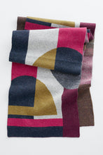 Load image into Gallery viewer, Seasalt Notebook scarf in Border Bright Olive - CW CW