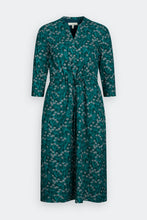 Load image into Gallery viewer, Seasalt Merrose printed Painted Seed heads babycord long dress in Thicket