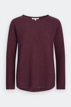 Load image into Gallery viewer, Seasalt Fruity wool relaxed fit jumper in Merlot
