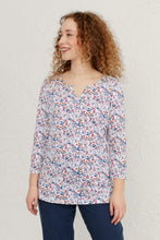 Load image into Gallery viewer, Seasalt Gypsophilia print top in Winifreds Border Salt