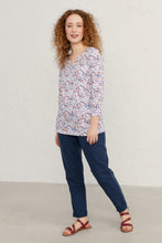 Load image into Gallery viewer, Seasalt Gypsophilia print top in Winifreds Border Salt