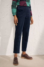 Load image into Gallery viewer, Seasalt Crackington moleskin tapered leg trouser in Midnight - CW CW