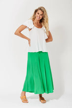 Load image into Gallery viewer, Haven Zanzibar frill dobby jacquard top Ecru