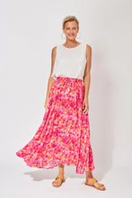 Load image into Gallery viewer, Haven Zanzibar Maxi A line skirt Sangria