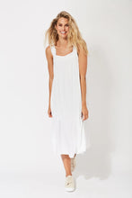 Load image into Gallery viewer, Haven Zanzibar tank jacquard maxi sundress Ecru