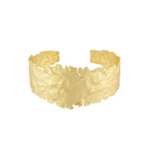 Load image into Gallery viewer, Dansk Amelia statement bracelet Gold Plated