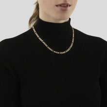 Load image into Gallery viewer, Dansk Audrey Figaro necklace Gold Plated