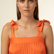 Load image into Gallery viewer, FRNCH Rawen tiered sundress Orange
