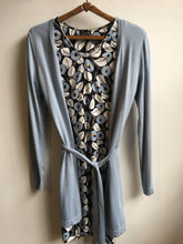 Load image into Gallery viewer, Zilch Long line belted bamboo cardigan in heaven blue - CW CW