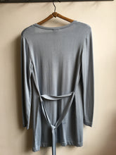 Load image into Gallery viewer, Zilch Long line belted bamboo cardigan in heaven blue - CW CW