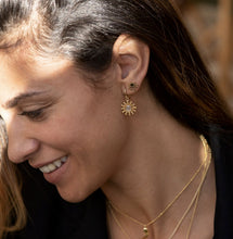Load image into Gallery viewer, Azuni Etrusca small radiating sun stud earring - CW CW