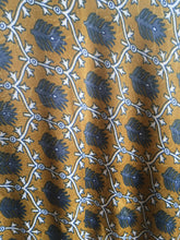 Load image into Gallery viewer, Black Colour Luna Mae print dress in wild Gold