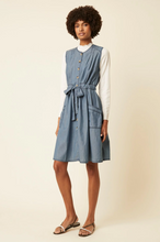 Load image into Gallery viewer, Great Plains Luca sleeveless round neck dress in Denim - CW CW