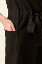 Load image into Gallery viewer, Great Plains Pia ponte jersey dress in Black - CW CW