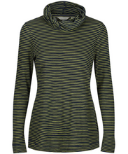 Load image into Gallery viewer, Seasalt Carefree cotton long-sleeved top in Aloe midnight - CW CW