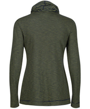 Load image into Gallery viewer, Seasalt Carefree cotton long-sleeved top in Aloe midnight - CW CW