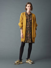 Load image into Gallery viewer, Indi & Cold Chunky knit open jacket in Mustard