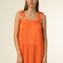 Load image into Gallery viewer, FRNCH Rawen tiered sundress Orange