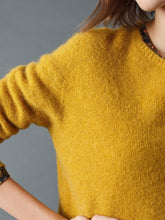 Load image into Gallery viewer, Indi & Cold cropped knit in Mustard