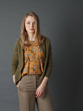 Load image into Gallery viewer, Indi & Cold jacket knit with pocket detail in Olive