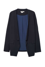 Load image into Gallery viewer, SKFK Alai notch front stylish one button blazer in Black