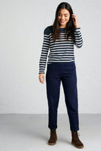 Load image into Gallery viewer, Seasalt Stripe sailor shirt in Falmouth breton midnight chalk - CW CW