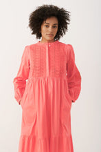 Load image into Gallery viewer, Part Two Seia broderie anglaise detail long dress Porcelain Rose