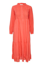 Load image into Gallery viewer, Part Two Seia broderie anglaise detail long dress Porcelain Rose