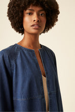 Load image into Gallery viewer, Great Plains Silvio denim kimono style jacket in Mid blue - CW CW