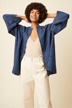 Load image into Gallery viewer, Great Plains Silvio denim kimono style jacket in Mid blue - CW CW