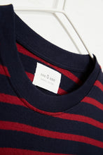 Load image into Gallery viewer, ese O ese Felpa stripe sweatshirt Navy Red
