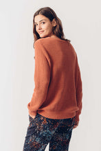 Load image into Gallery viewer, SKFK Hize autumnal print sateen trousers in Black Multi