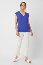 Load image into Gallery viewer, Great Plains Core soft touch jersey V neck Royal Blue