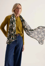 Load image into Gallery viewer, Seasalt Pentillie scarf Cosmos Stems Light Coppice
