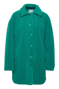 Ichi Hazo Teddy coat Cadmium Green