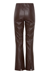 Ichi Cazavi leather look trouser Java