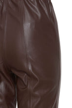 Load image into Gallery viewer, Ichi Cazavi leather look trouser Java
