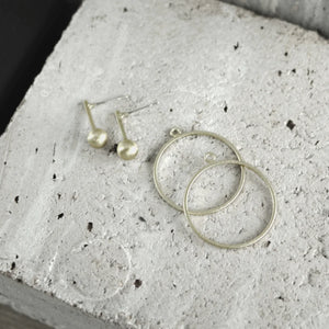 Dansk Tabitha Interstellar multi-styleable earring Silver Plating