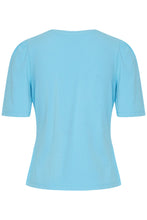 Load image into Gallery viewer, Ichi Lilvina T shirt Blue Grotto
