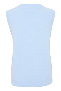 Part Two Gunette sleeveless knitted top Windsurfer