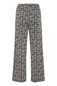 Part Two Gabrella print trouser Black Small Graphic