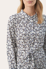 Load image into Gallery viewer, Part Two Shelby print shirt dress Ether Graphic
