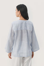 Load image into Gallery viewer, Part Two Gertha linen shirt Windsurfer Stripe
